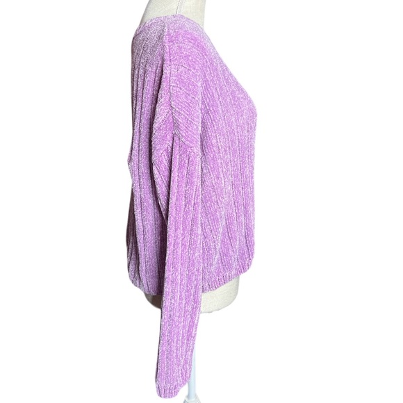 No Boundaries Lavender Sweater - Picture 2 of 7